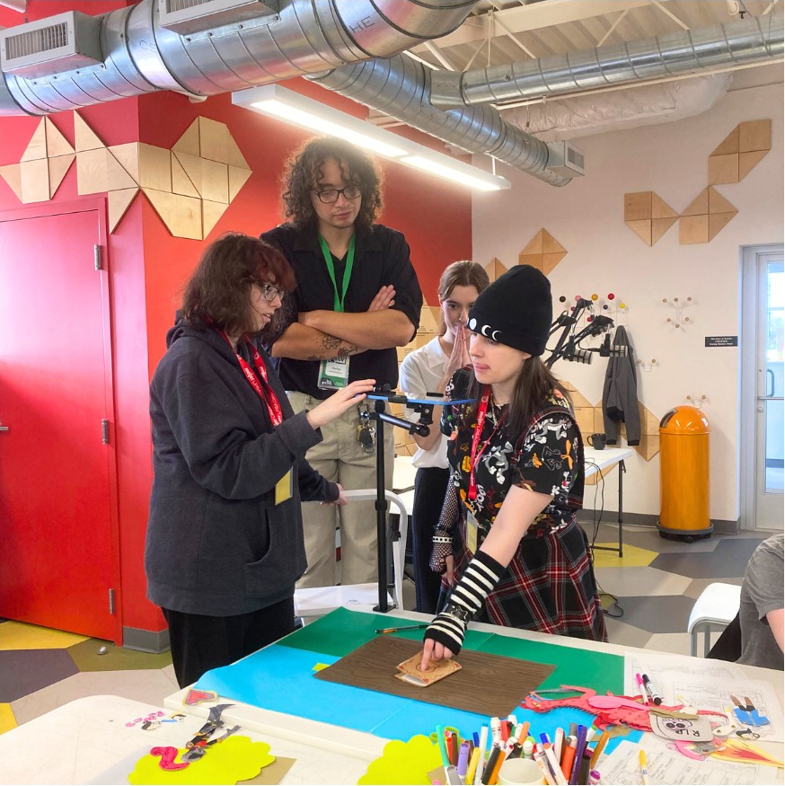 Stop motion animation shorts artists creating together grcmc
